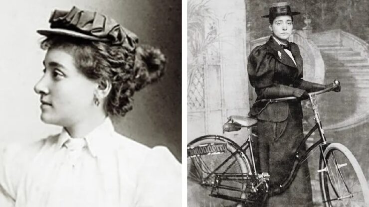 annie londonderry donna giro mondo bici