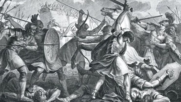 battaglia tratta dalla prima guerra punica