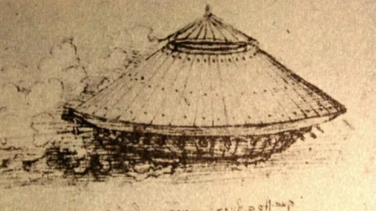 macchina Leonardo disegno