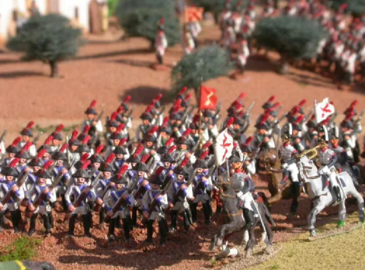 Miniatura Jaca soldati