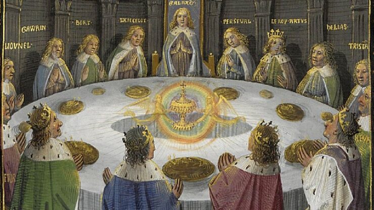 la corte e la tavola rotonda