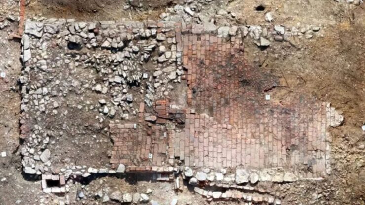 resti di un antico mulino medievale