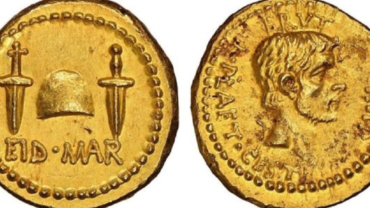 Foto moneta oro