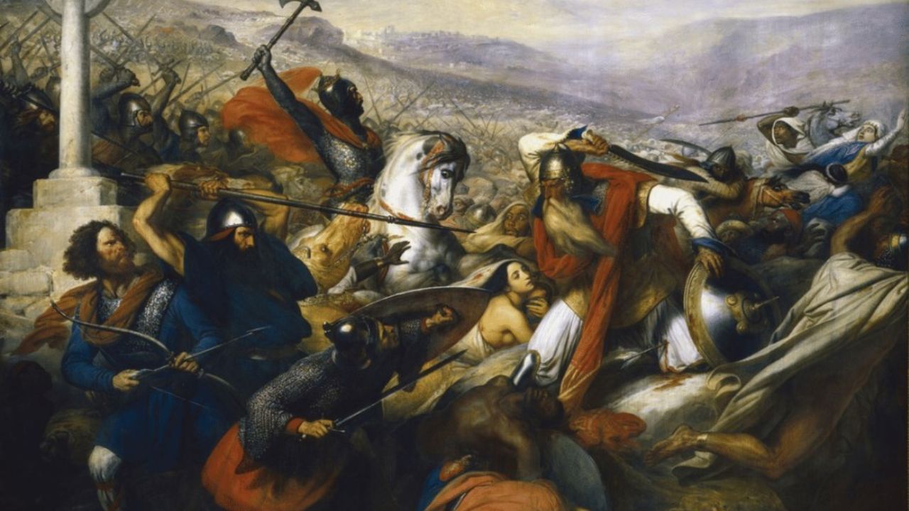 Carlo Martello in battaglia