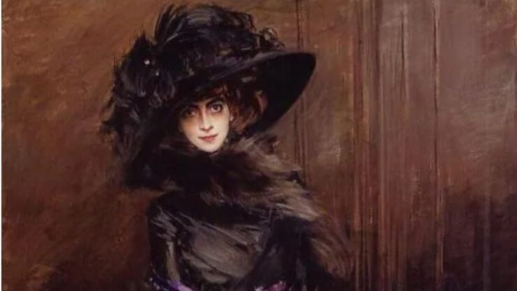 Luisa casati in un ritratto