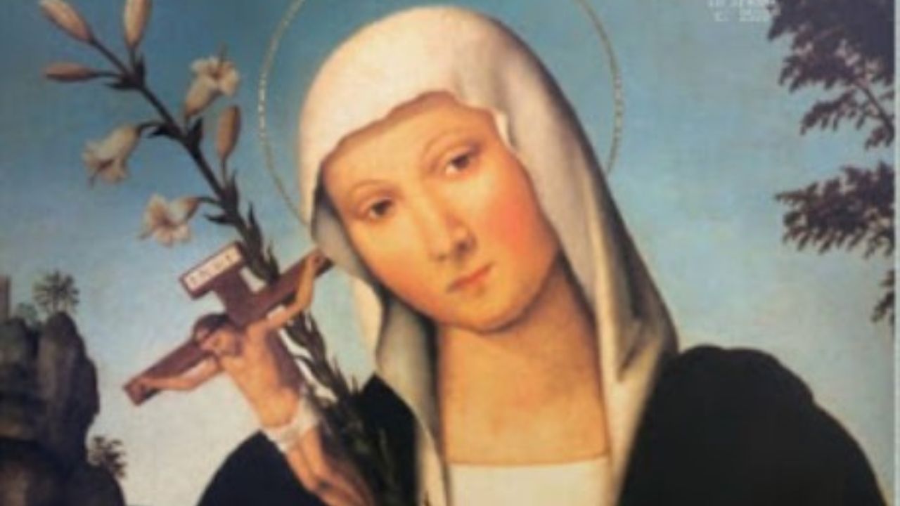 Santa Caterina da Siena con Giglio