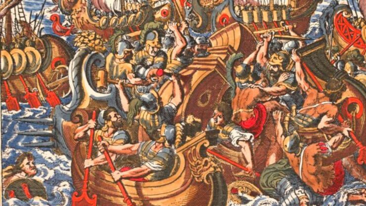 Guerra del Peoloponneso in mare
