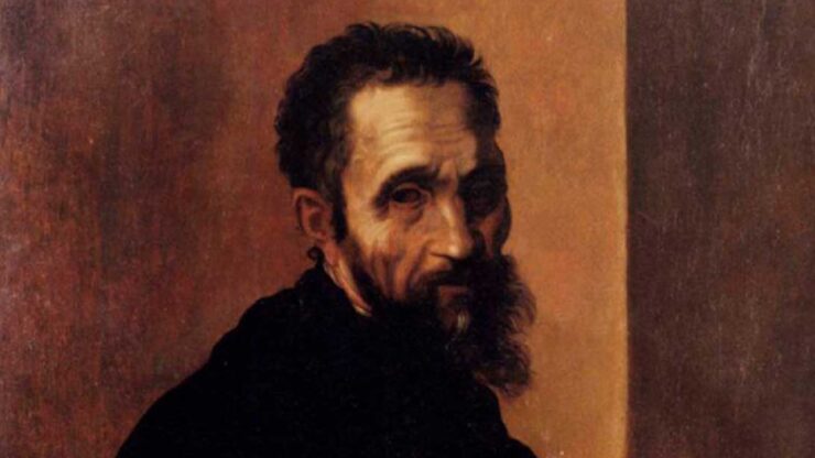 Michelangelo ritratto quadro