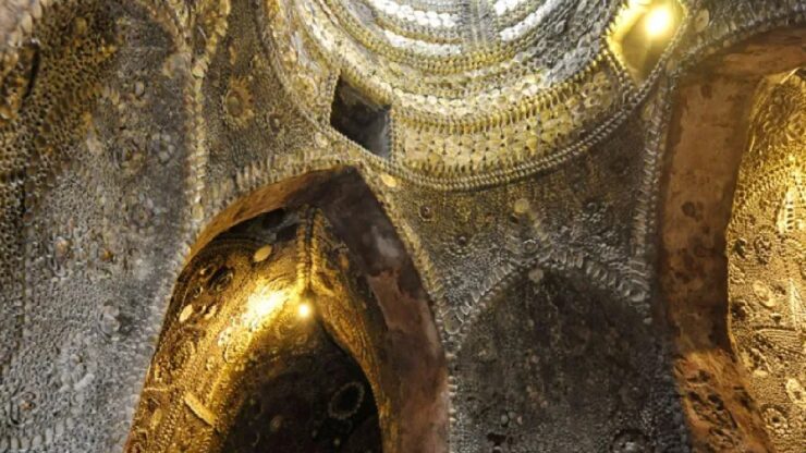grotta conchiglie immagine
