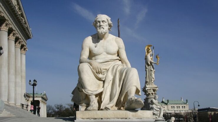 tucidide statua foto