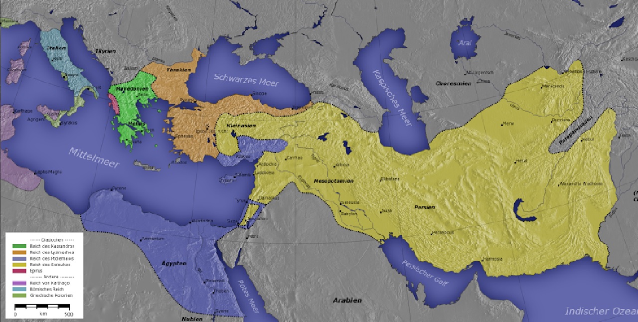 Mappa regni impero