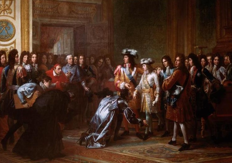 Versailles incoronazione re di Spagna