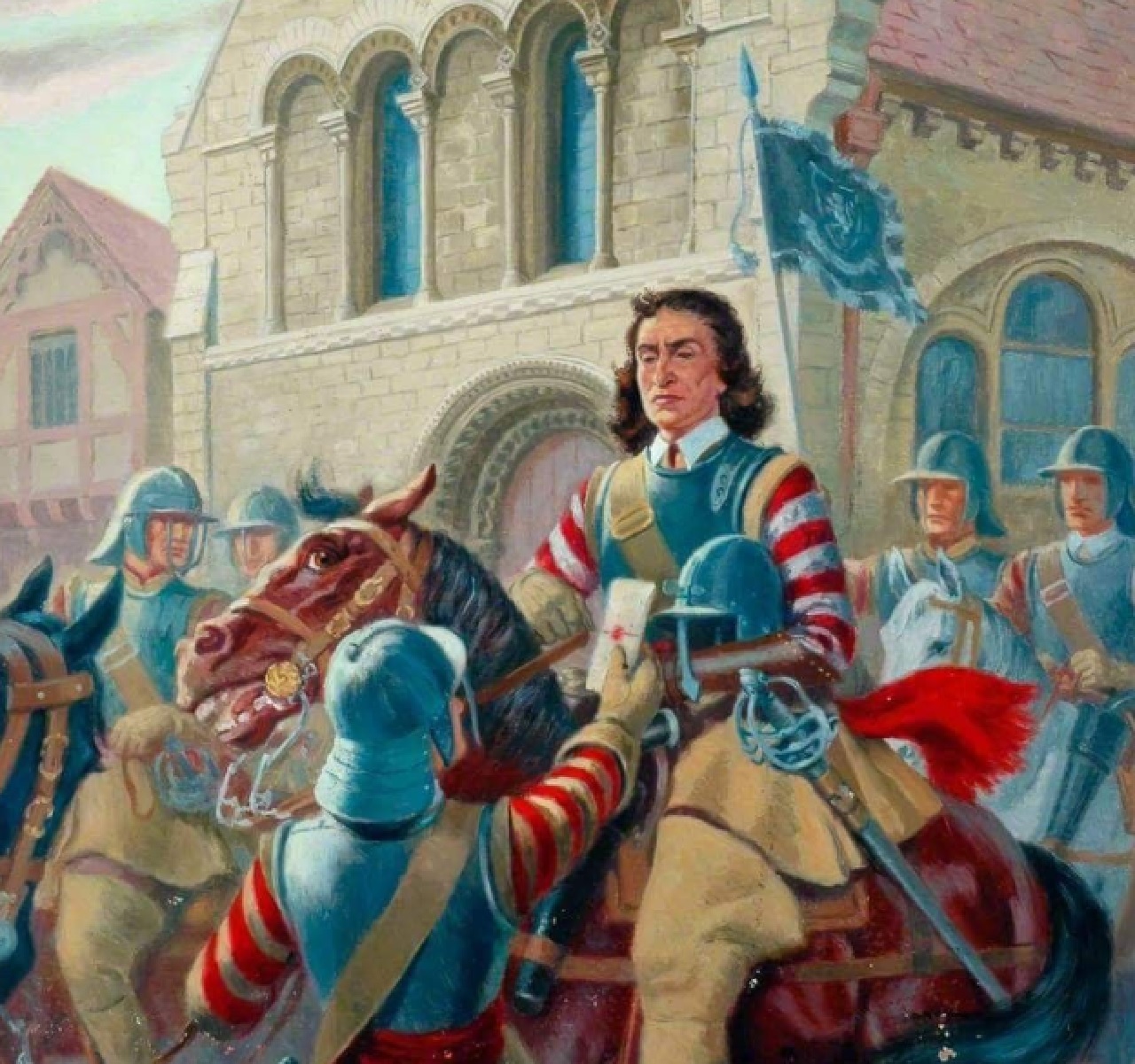 Oliver Cromwell entra a Drogheda