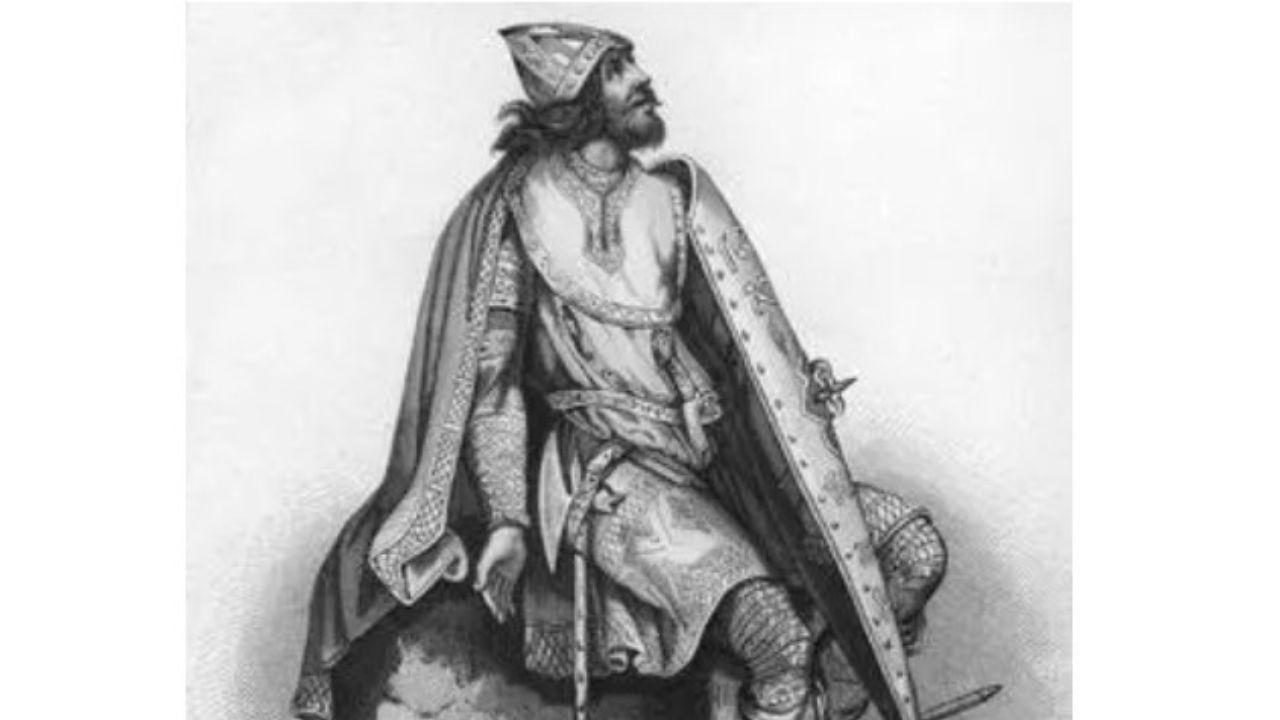 Carlo Martello in abiti militari