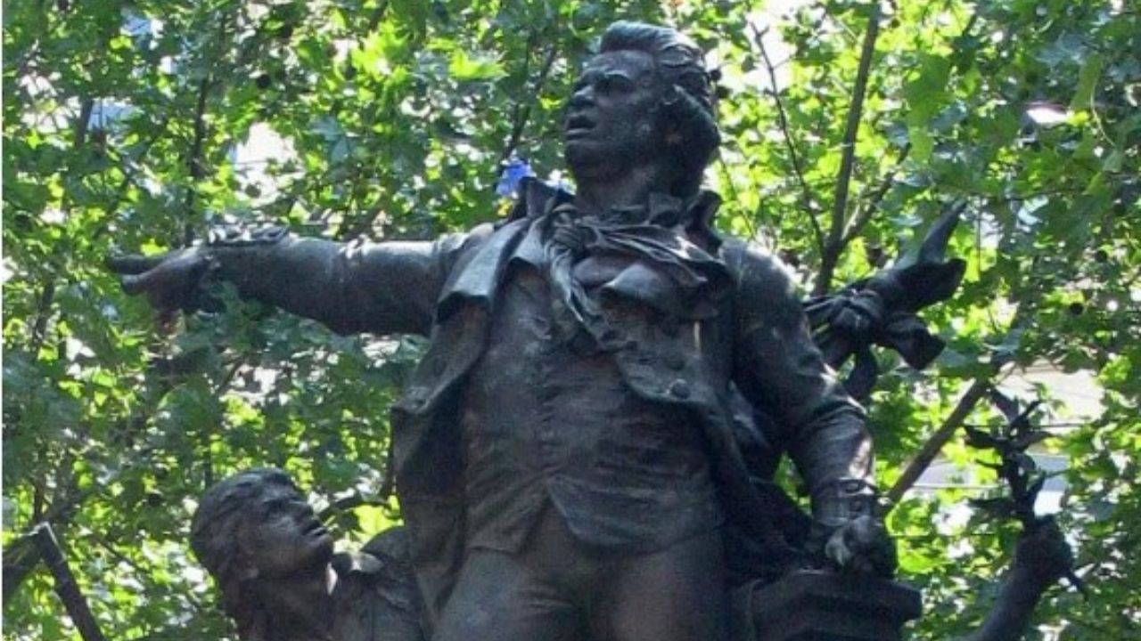 statua di Danton e dei suoi seguaci