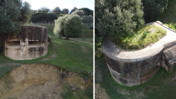 un bunker NATO in Italia contro pericolo sovietico