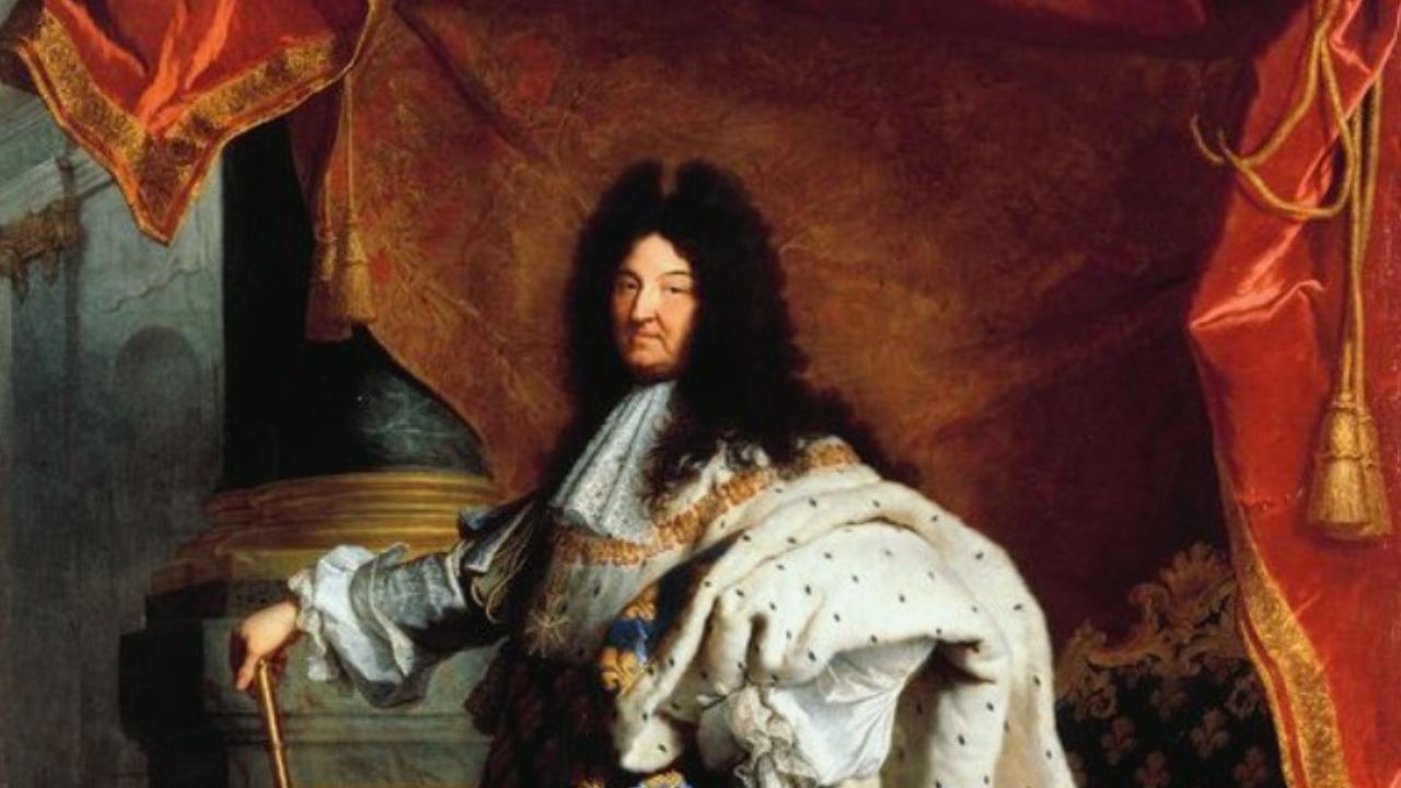 Luigi XIV ritratto a Versailles