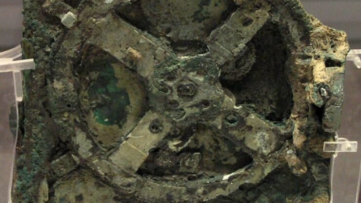 Antikythera foto ritrovamento