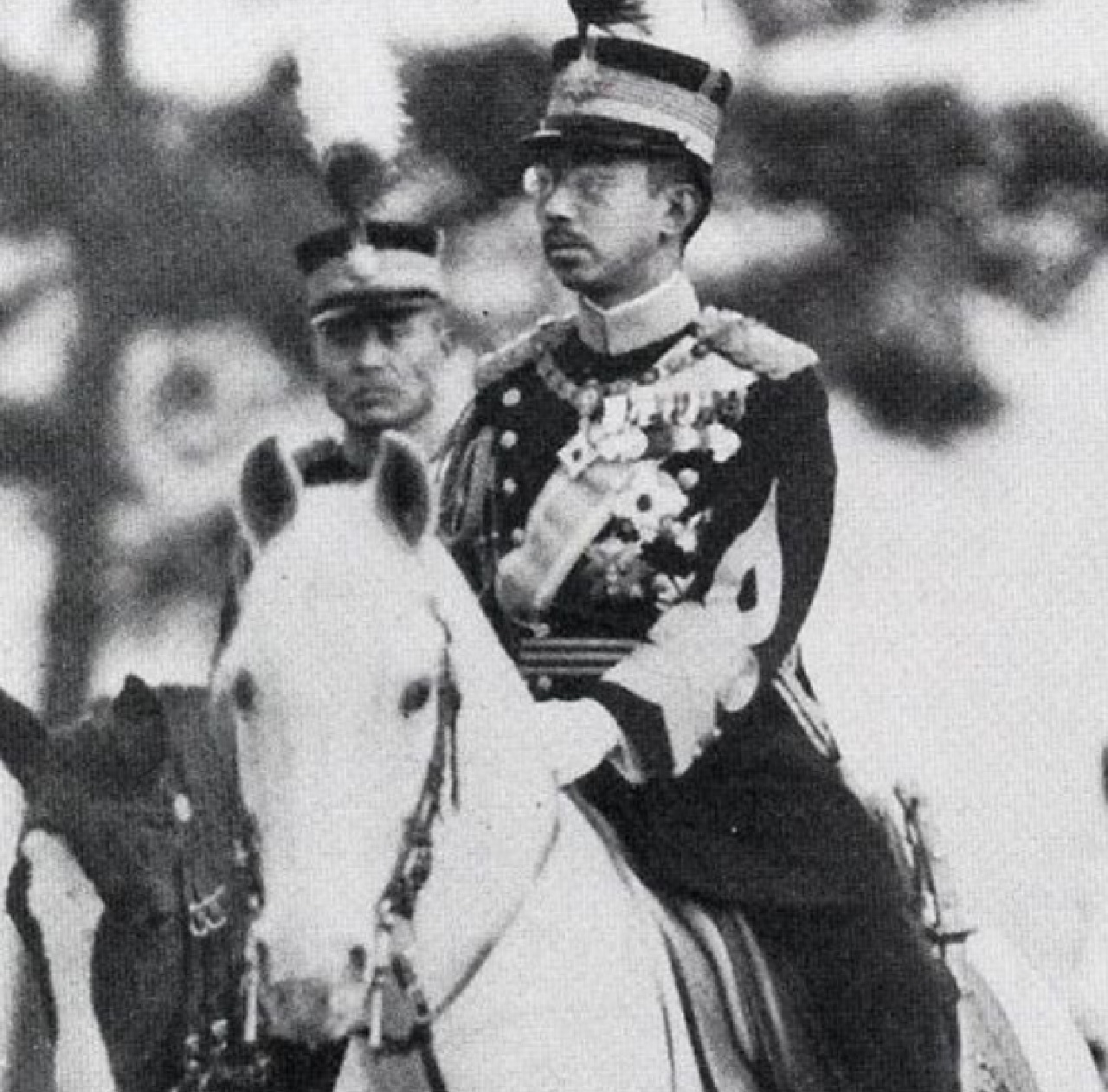 hirohito ritratto cavallo