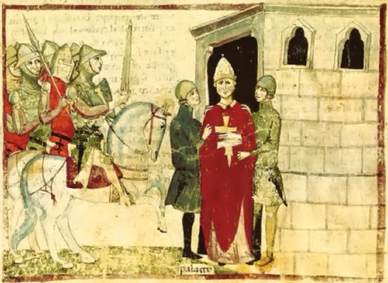 Bonifacio VIII arresto di Anagni