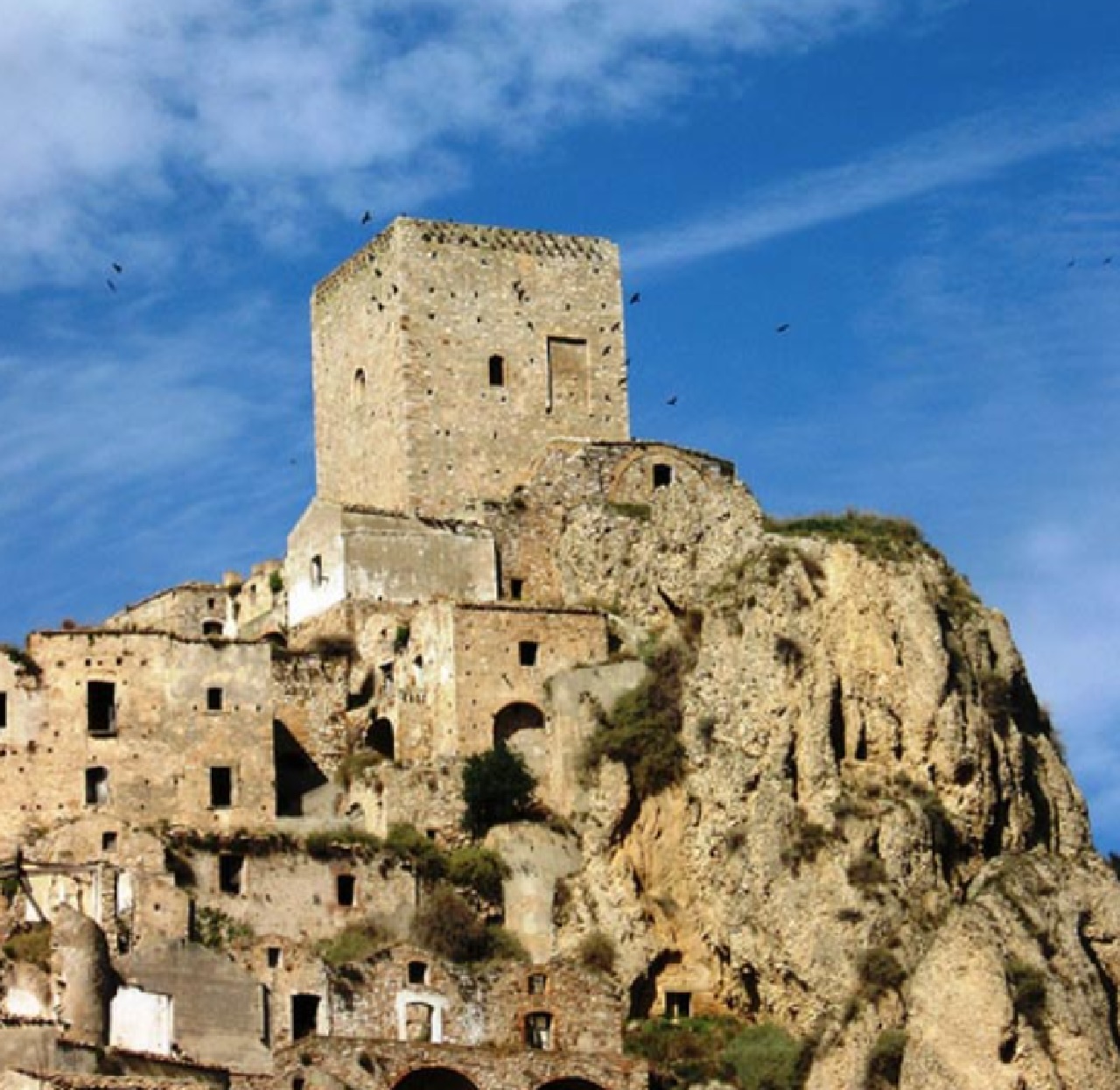 Craco foto campanile