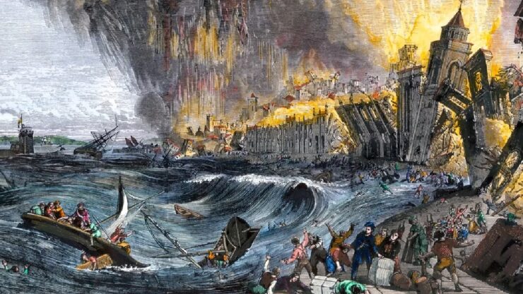 Terremoto di Lisbona del 1755 cataclisma