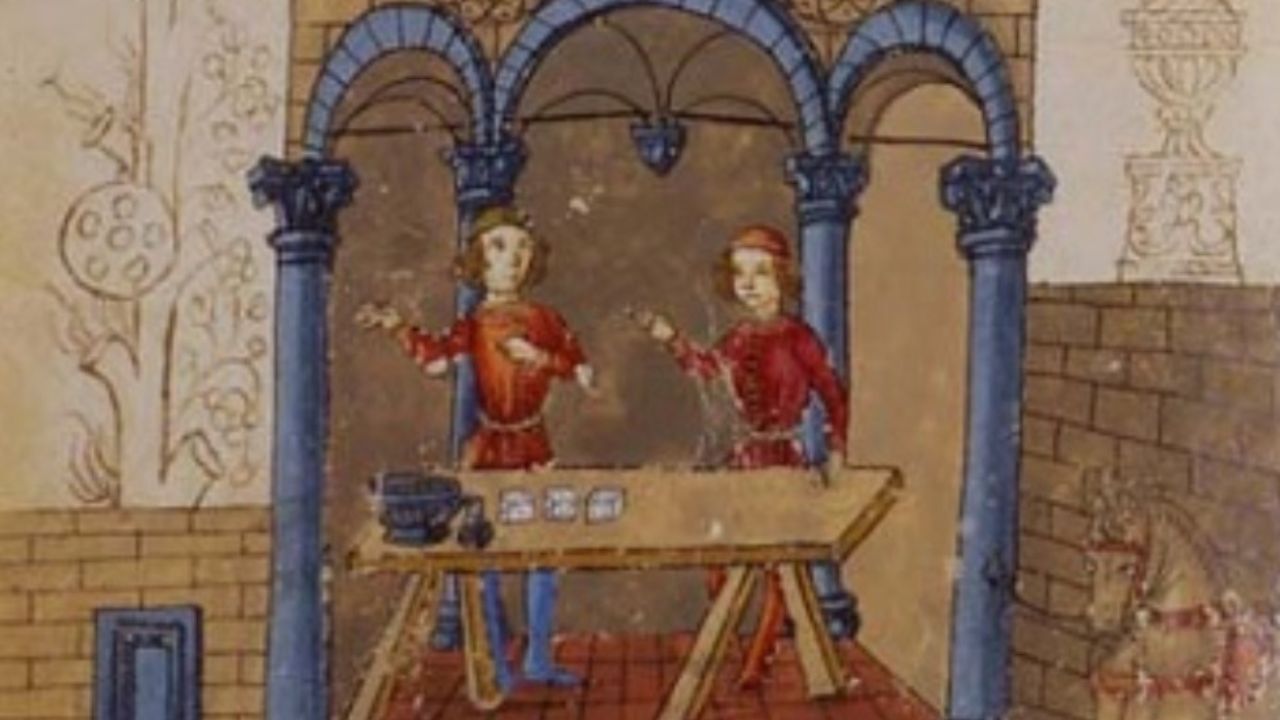 gioco dei dadi nel medioevo