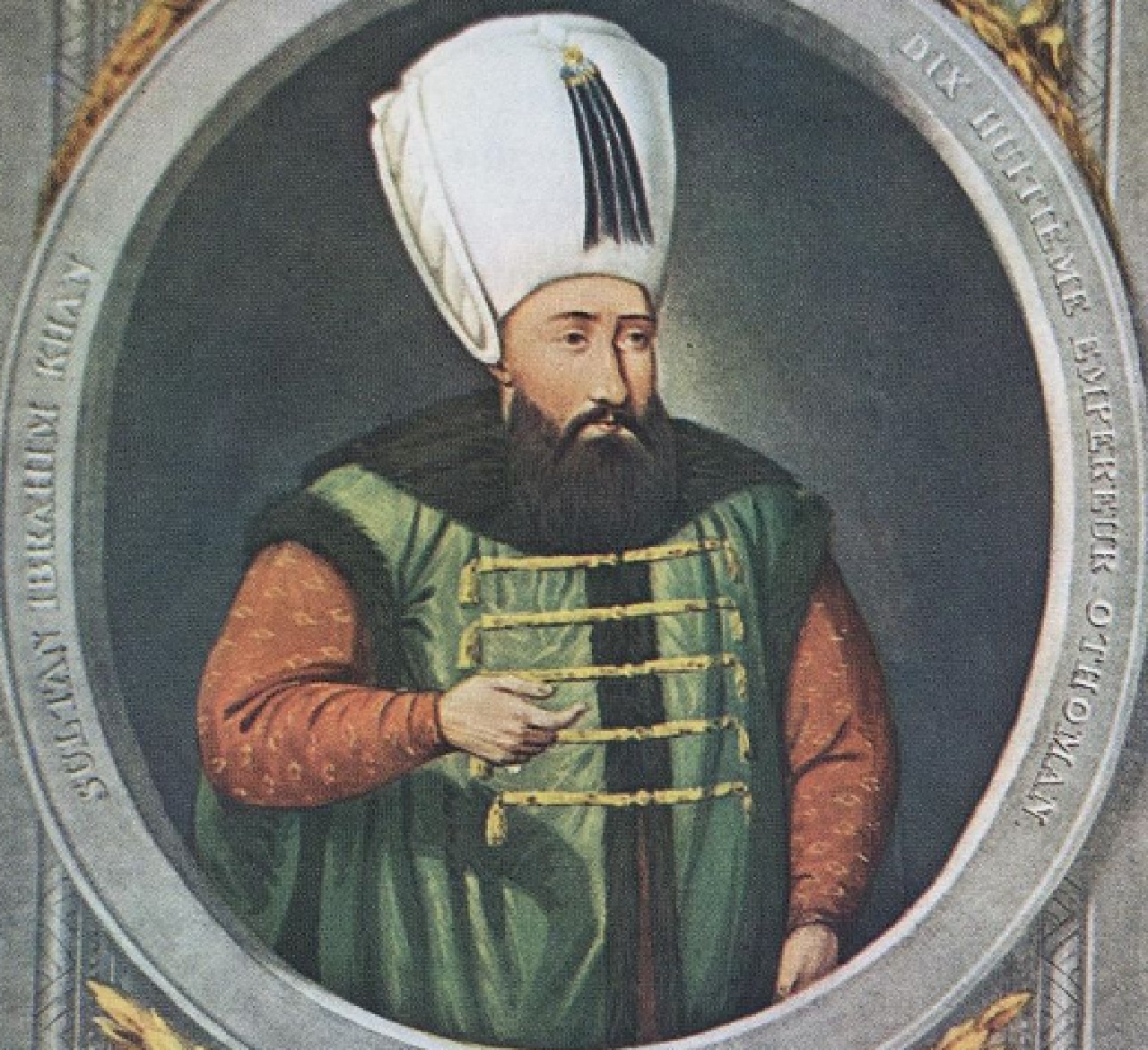 Ibrahim I ritratto del sultano