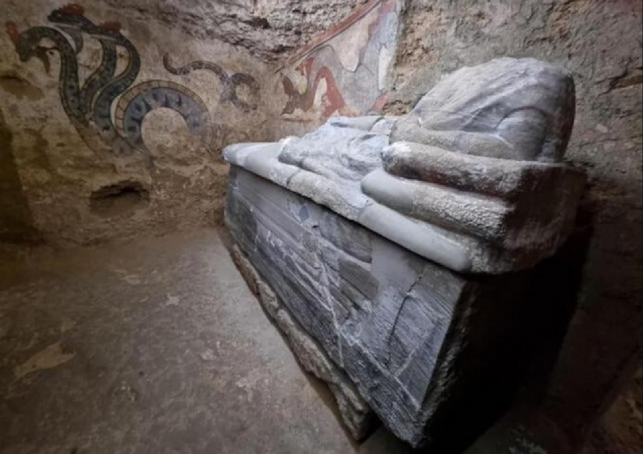 arte etrusca sarcofago