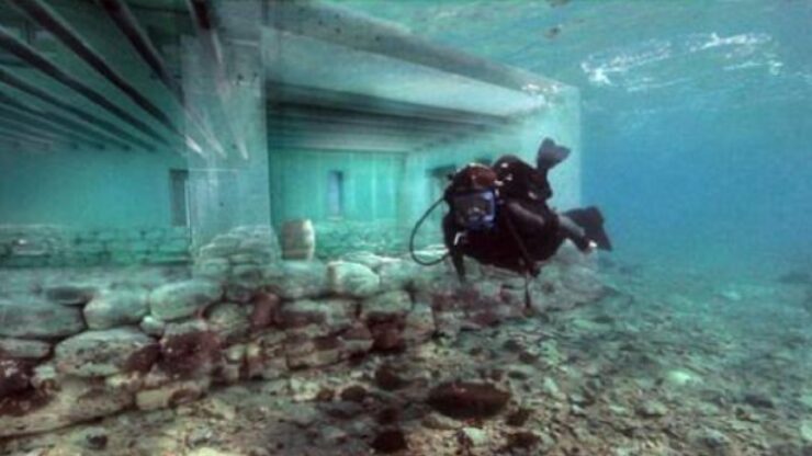Pavlopetri la più antica città sommersa Mediterraneo