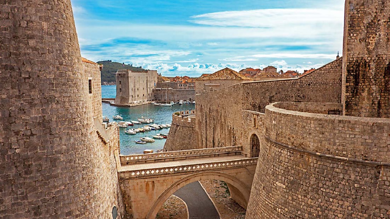 infrangibile barriera maestose mura di Dubrovnik