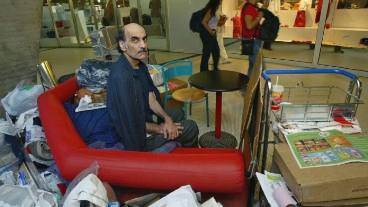 Mehran Karimi Nasseri 18 anni aeroporto di Parigi