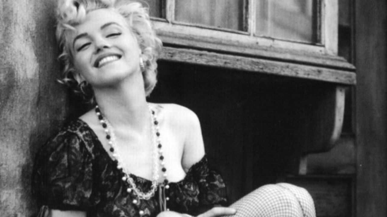 marilyn monroe sorridente