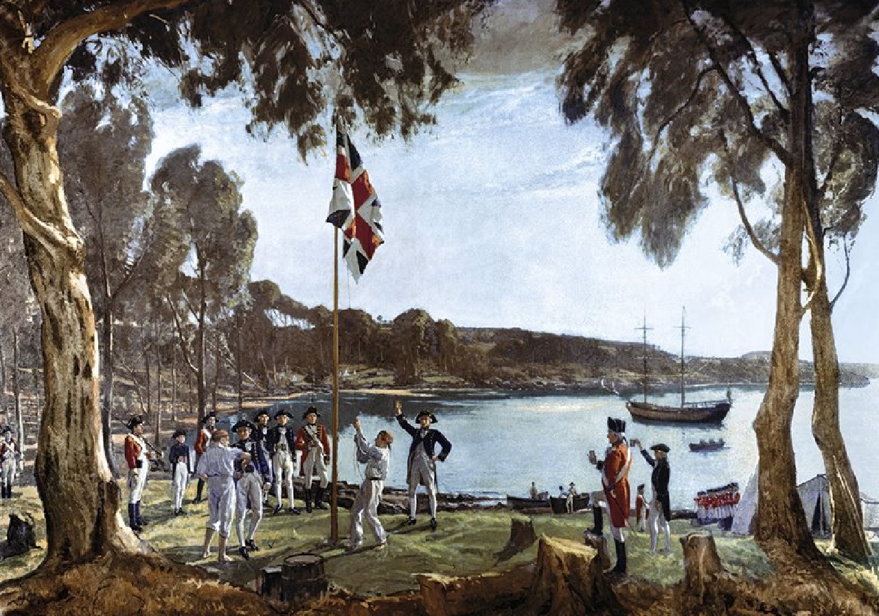 Australia colonizzazione terra da parte inglese