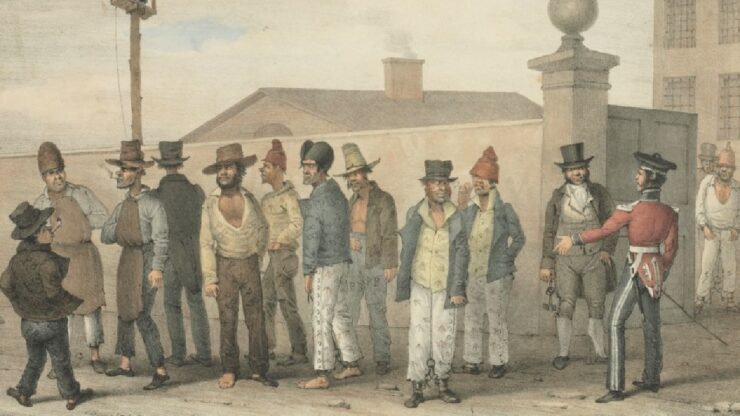 furono gli scarti della società a fondare Australia