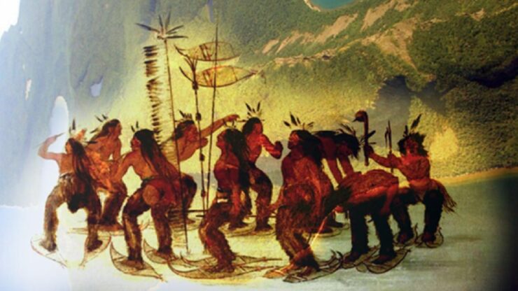 Ojibwa immagine riti