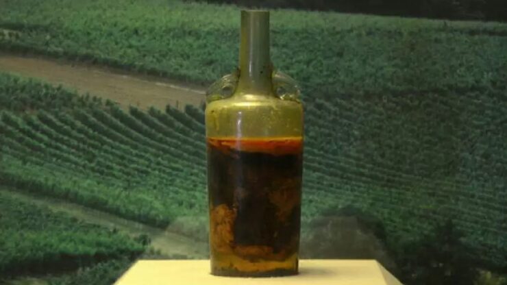 la bottiglia di vino più antica del mondo si trova in Germania ed ha due millenni d'età