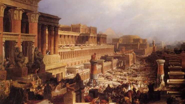 la città perduta di Tini prima capitale Egitto antico