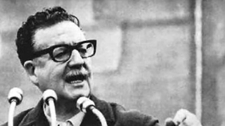 Allende foto discorso
