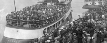 emigranti immagine partenza