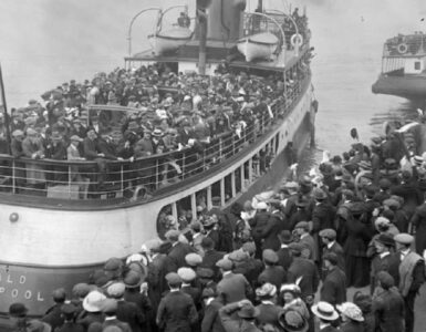 emigranti immagine partenza