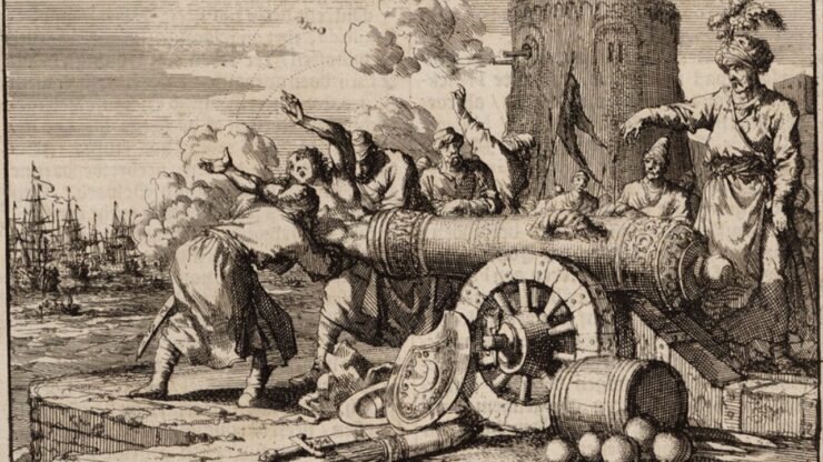 eseguire condanna con un cannone solita mostruosità colonialista