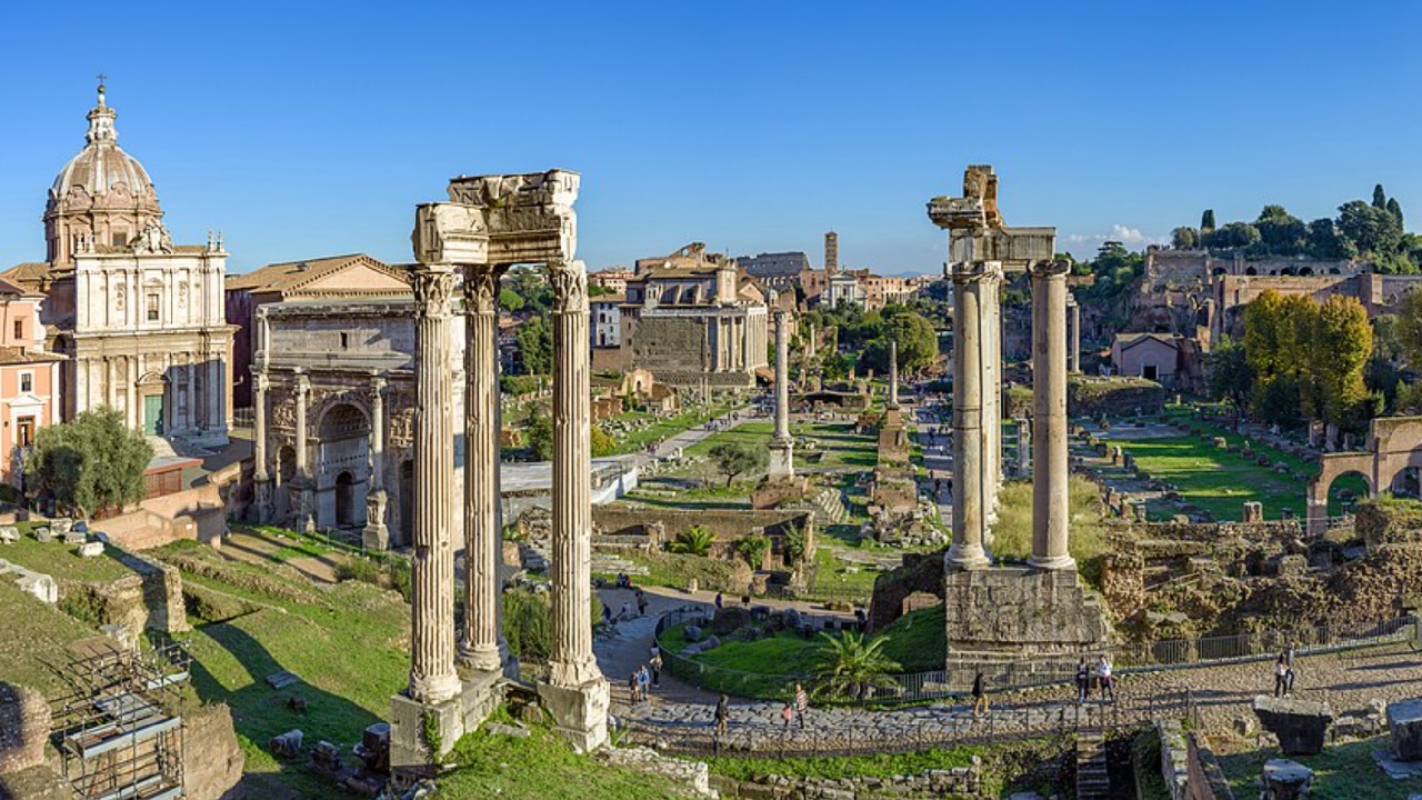 cemento romano fori romani