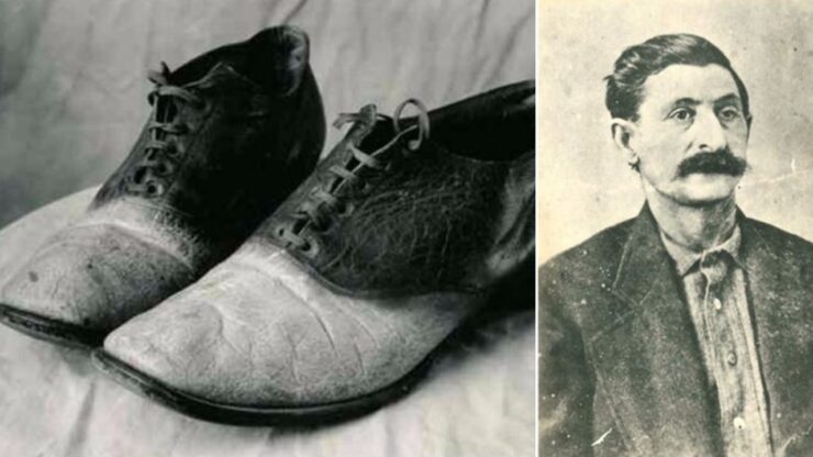 il fuorilegge George Parrott diventa un paio di scarpe storie del Selvaggio West
