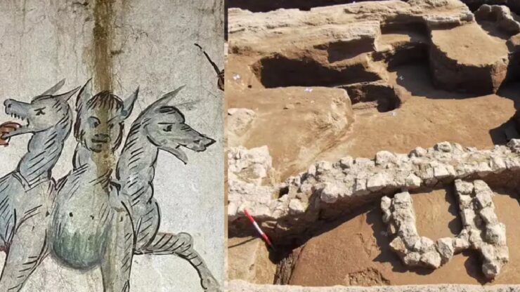 la tomba del cerbero nuova scoperta in provincia di napoli