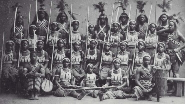 le temibili Amazzoni del Dahomey un corpo d'élite temuto