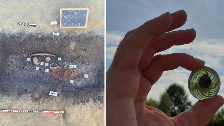 Casalromano emerge dal sottosuolo un antica necropoli dei Galli Cenomani