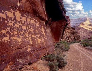 Con i suoi 64 km il Ninemile Canyon è la galleria d'arte rupestre più grande al mondo