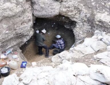 grotta paleolitica ingresso