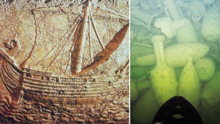 fondale di Civitavecchia l'ha tenuta nascosta per più di 2.000 anni scoperta nave oneraria romana